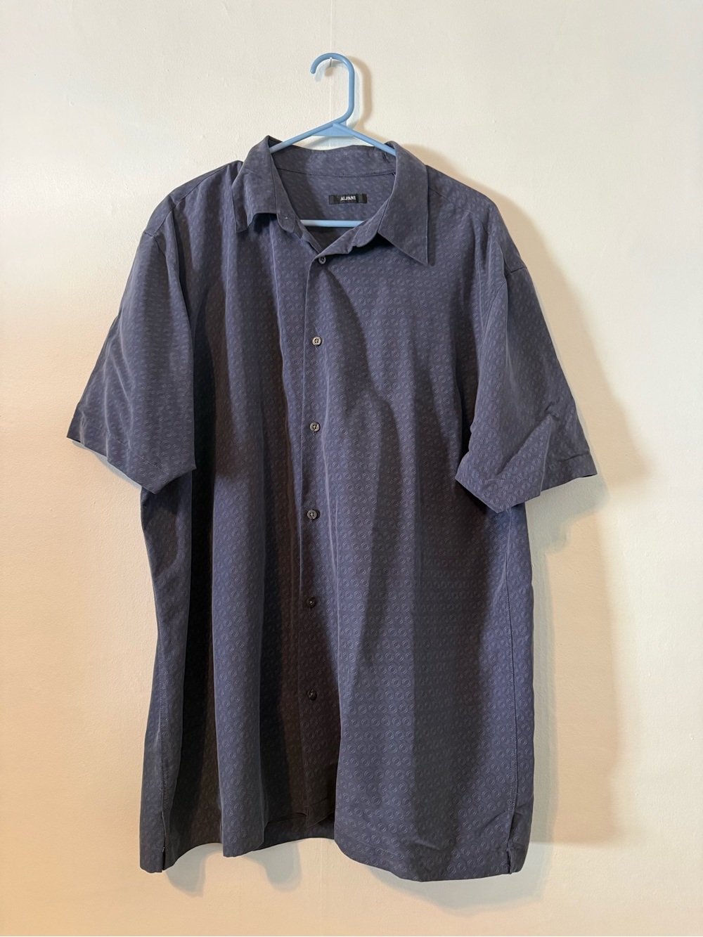 Alfani Men's Geometric Button Down Shirt